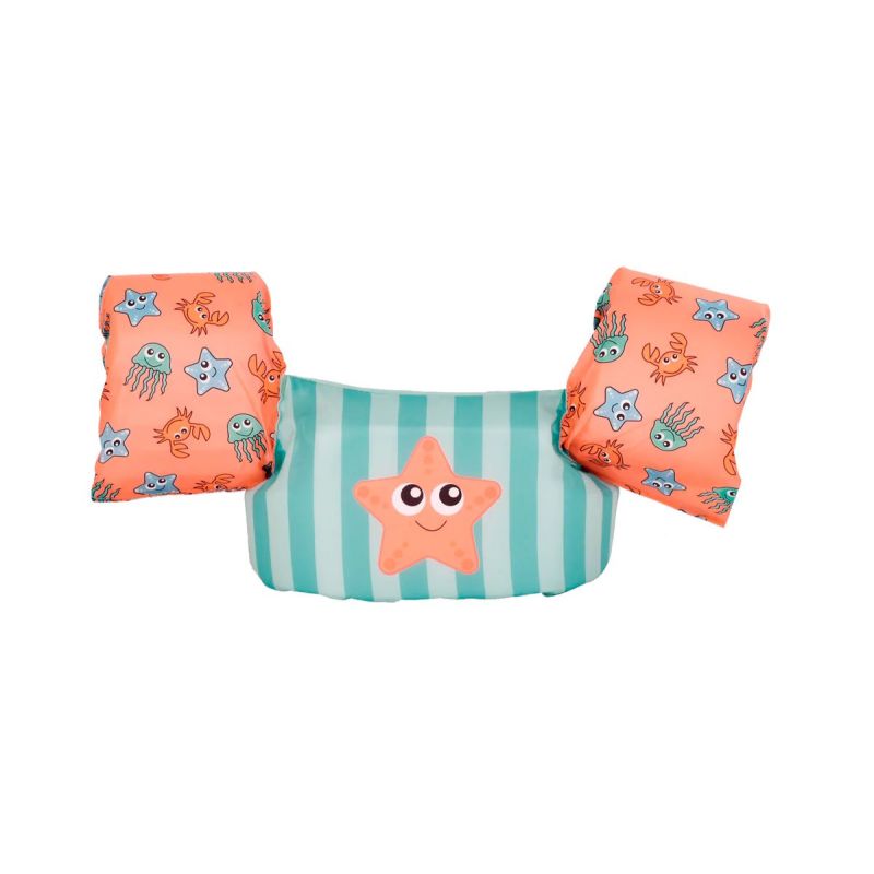 Swim Essentials Colete com Bóias Sea Animals 2-6A 15-30kg