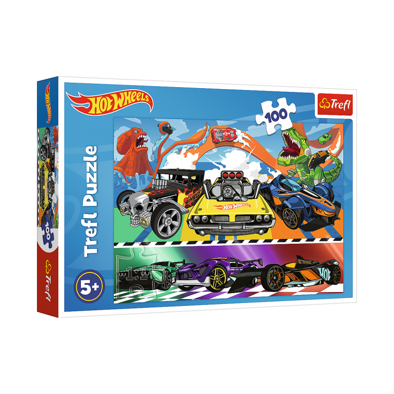 Trefl Puzzle Hotwheels 100 Peças