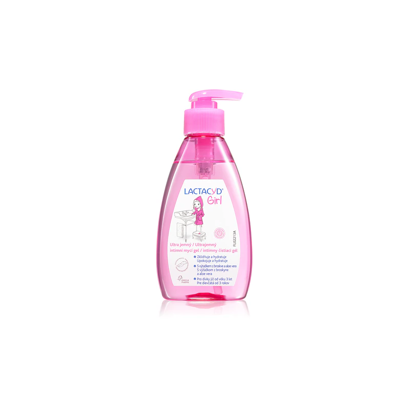 Lactacyd Girl Gel Higiene Íntima  c/ doseador 200 ml