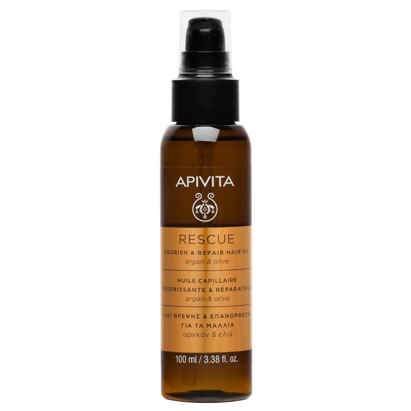 Apivita Rescue Nourish & Repair Hair Oil