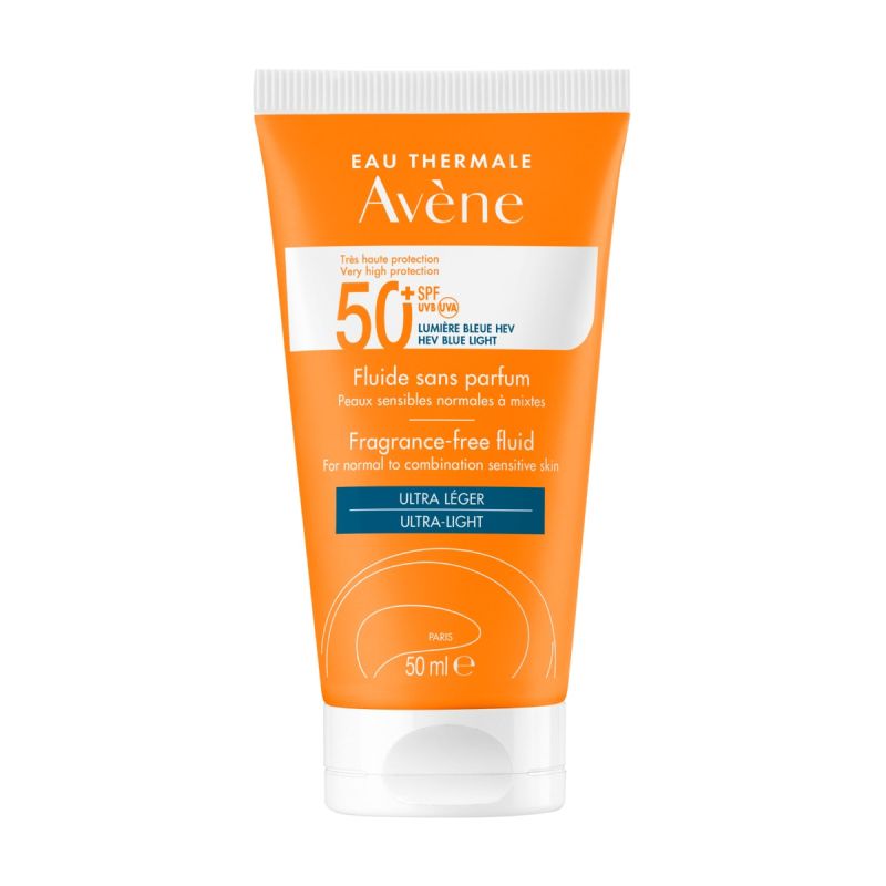 Avène Sun Care Fragrance-free Fluid SPF50+ 50ml