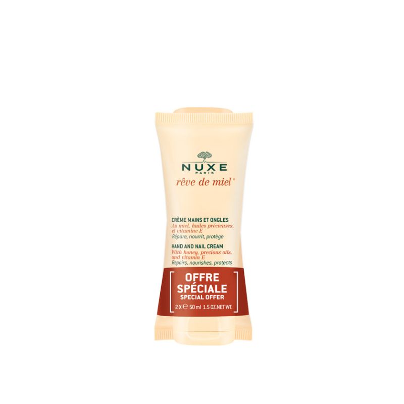Nuxe Rêve de Miel Creme de Mãos e Unhas 2x50ml