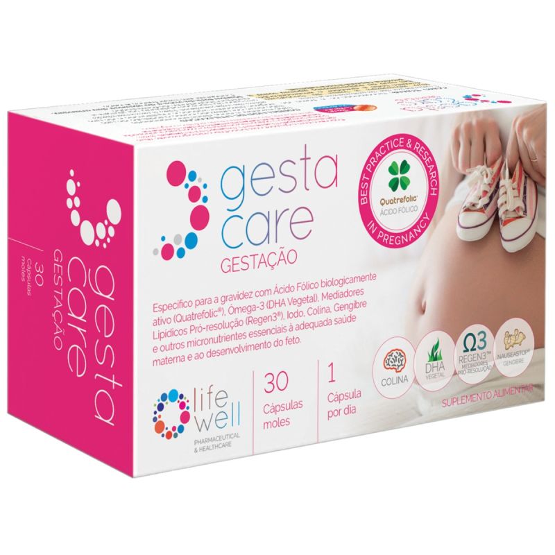 Gestacare Gestação – 30 Cápsulas Moles