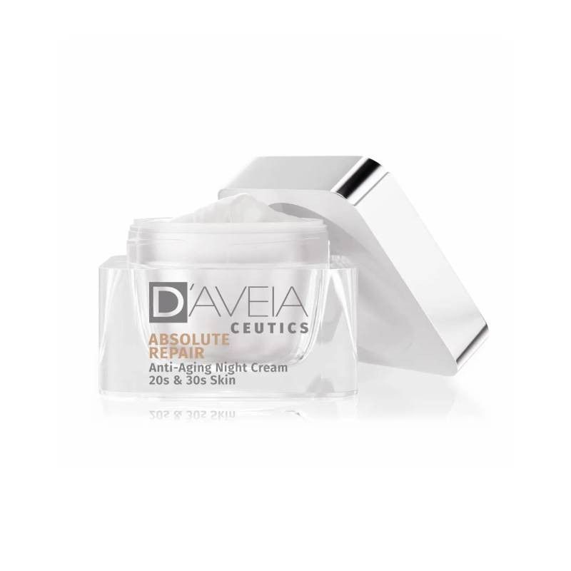 D'AVEIA Ceutics Absolute Repair Anti-Aging Night Cream – Cuidado Noturno Regenerador