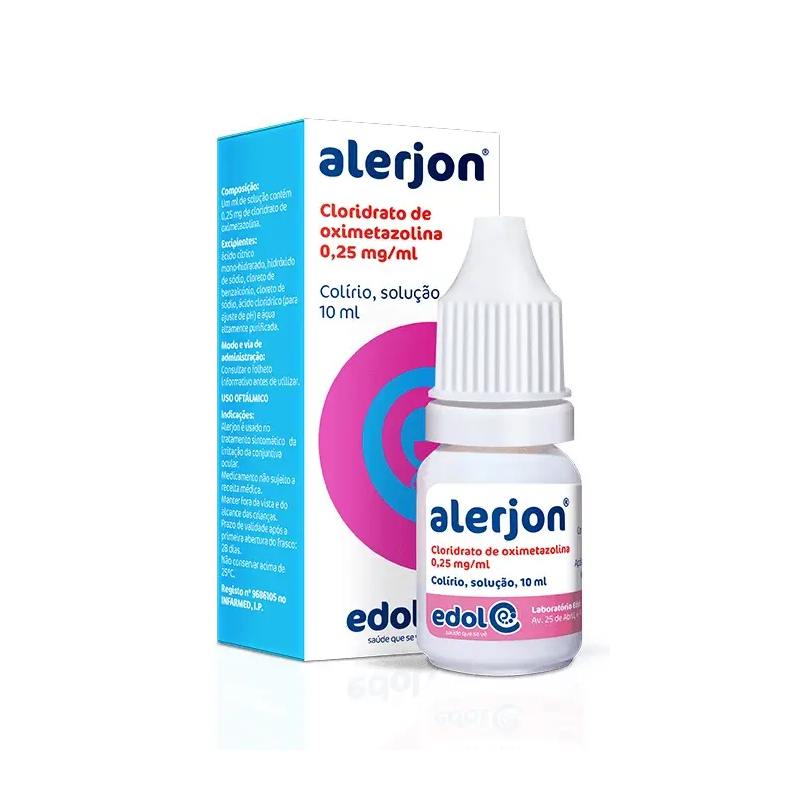 Alerjon Cloridrato de Oximetazolina 0,25mg/ml – 10 ml