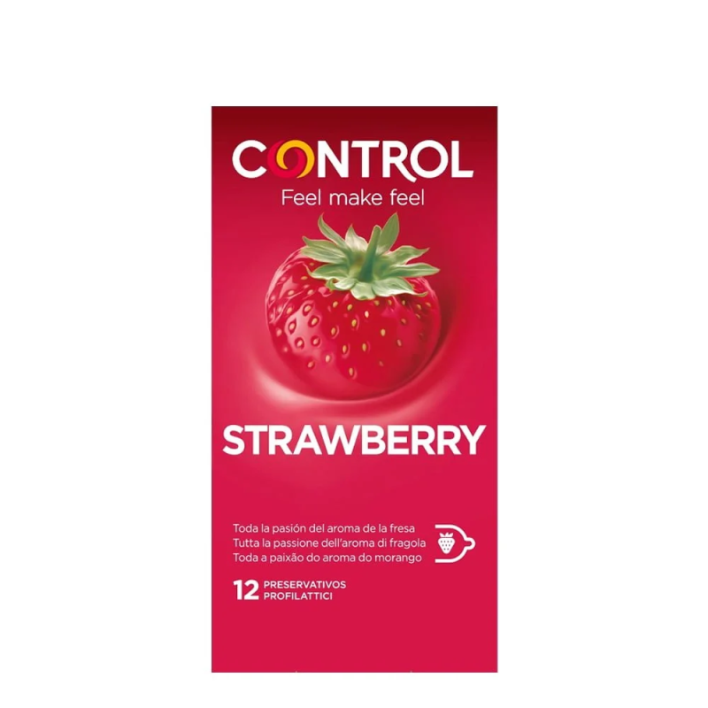 Control Strawberry – 12 Preservativos