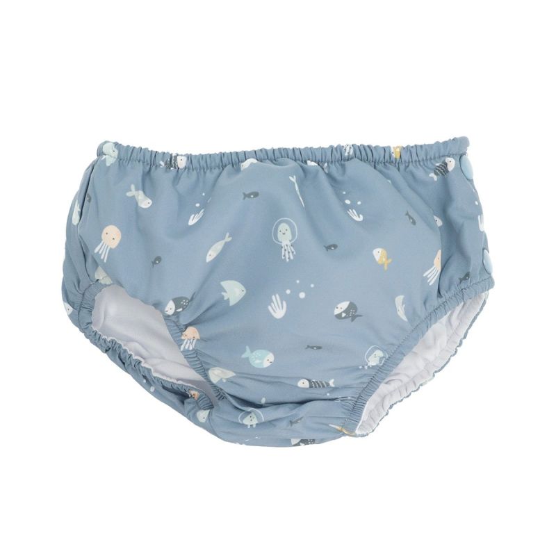 Monnëka Cueca-Fralda Banho-12-18 M-Fishes
