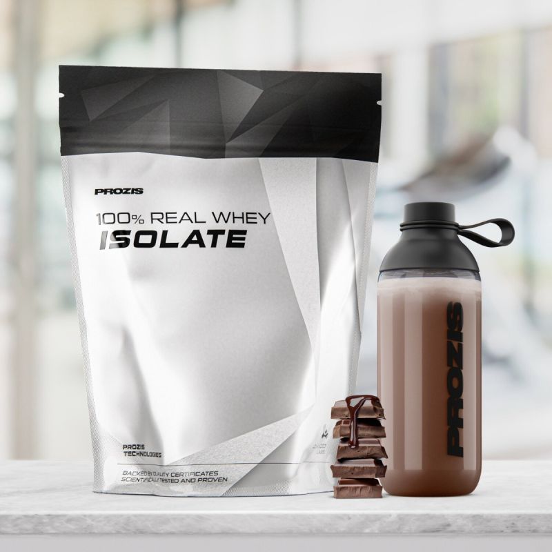 Prozis 100% Real Whey Isolate – Chocolate Flavor 1000g