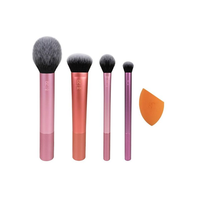 Real Techniques Set de Pincéis Everyday Essentials 5 Pincéis