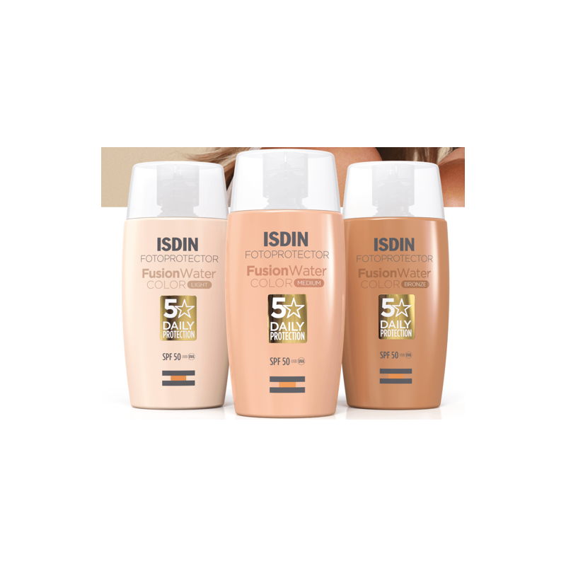 Isdin Fotoprotector FusionWater SPF50+ 50ml Colors