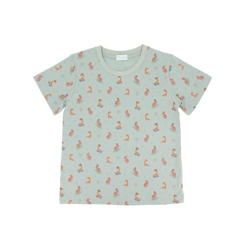 Conjunto T-Shirt e Calções Algodão Cool Dinos - 2-3 Anos