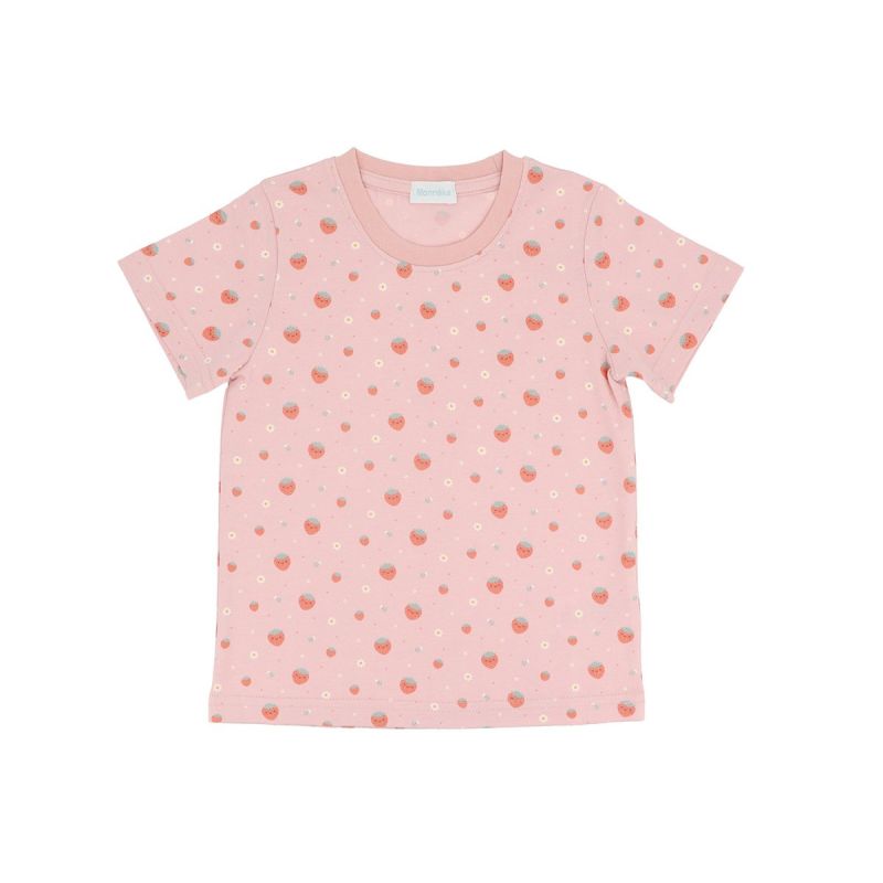 Conjunto T-Shirt e Calções Algodão Strawberries - 5-6 Anos