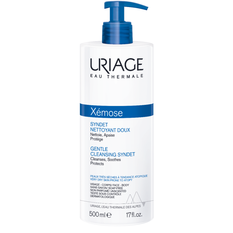Uriage Xémose Syndet Gel de Limpeza Suave 500ml