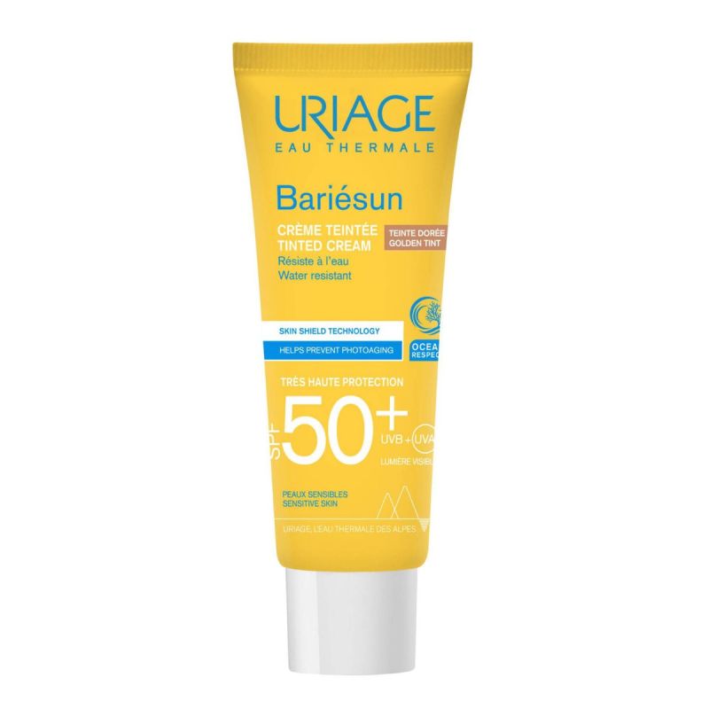 Uriage Bariésun Creme com Cor Dourado SPF50+ 50ml