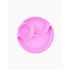 Chicco Take Eat Easy Prato Silicone Divisórias Rosa 12m+