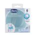 Chicco Take Eat Easy Tigela Silicone Azul 6m+