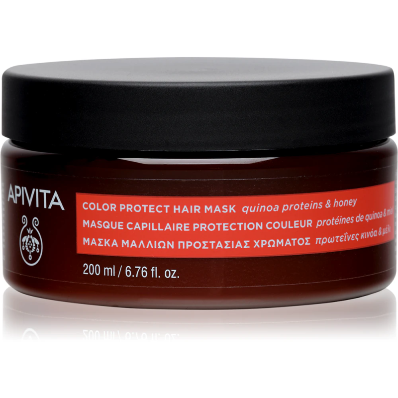Apivita Propoline Sunflower & Honey Máscara Hidratante Cabelo Pintado 200ml