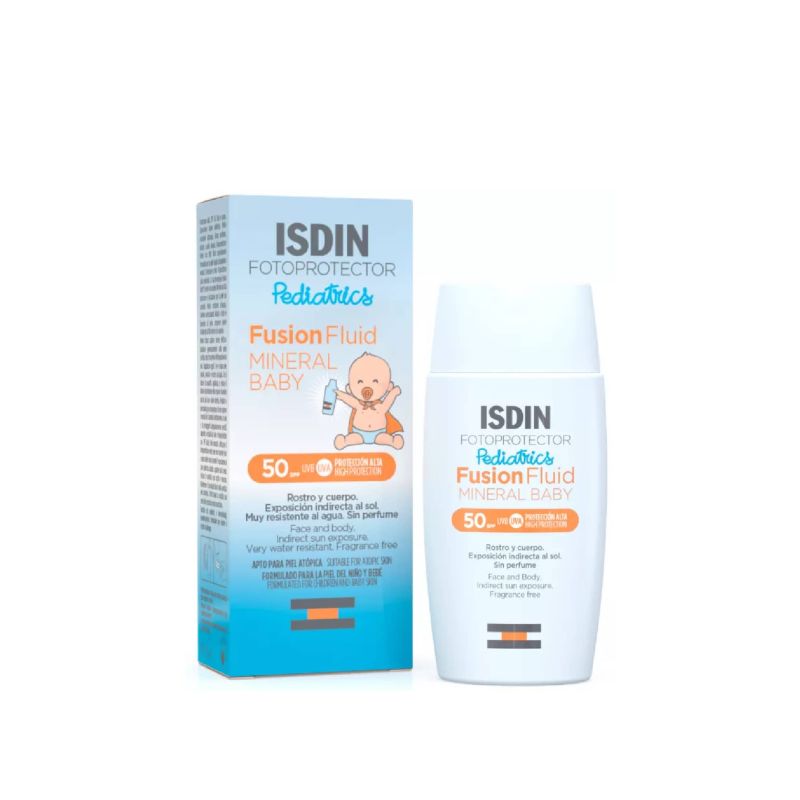Isdin Fotoprotector Pediatrics Fusion Fluid Mineral Baby SPF50+ 50ml