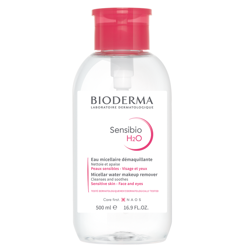 Bioderma Sensibio H2O Solução Micelar Pump Reverse 500ml