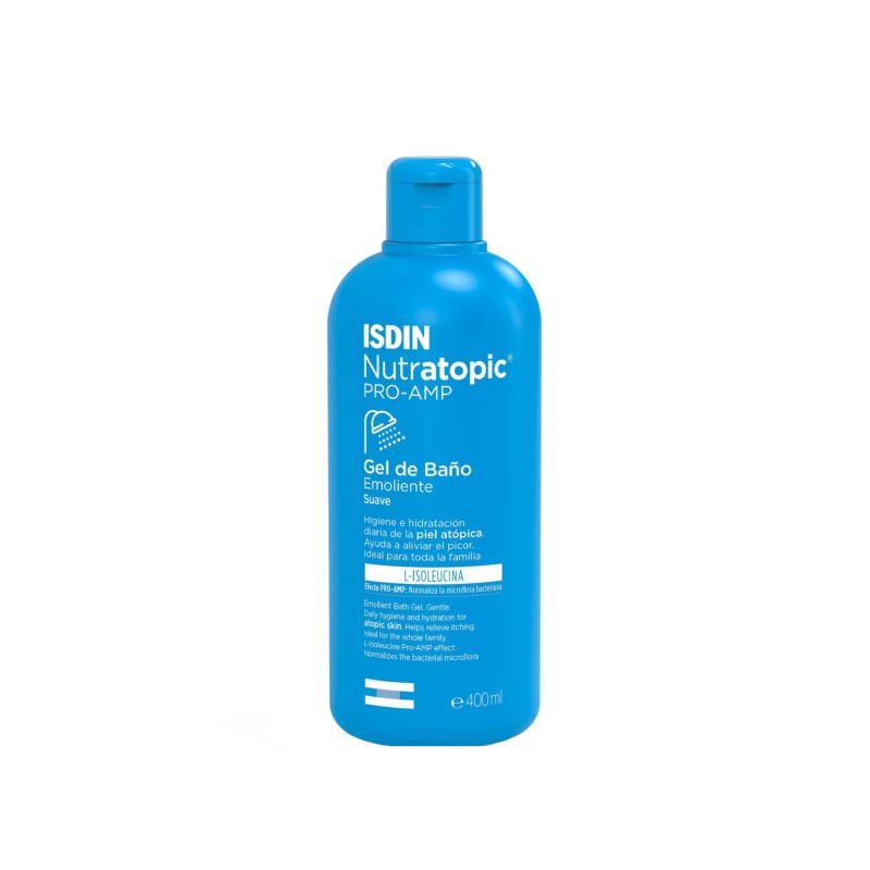 Isdin Nutratopic Pro-AMP Gel de Banho Emoliente 400 ml