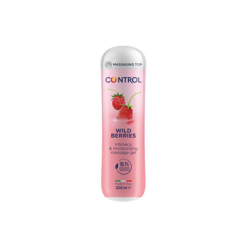 Control Wild Berries – Gel de Massagem e Lubrificante 200 ml
