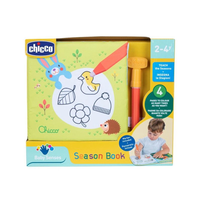 Chicco Livro das Estações para Colorir