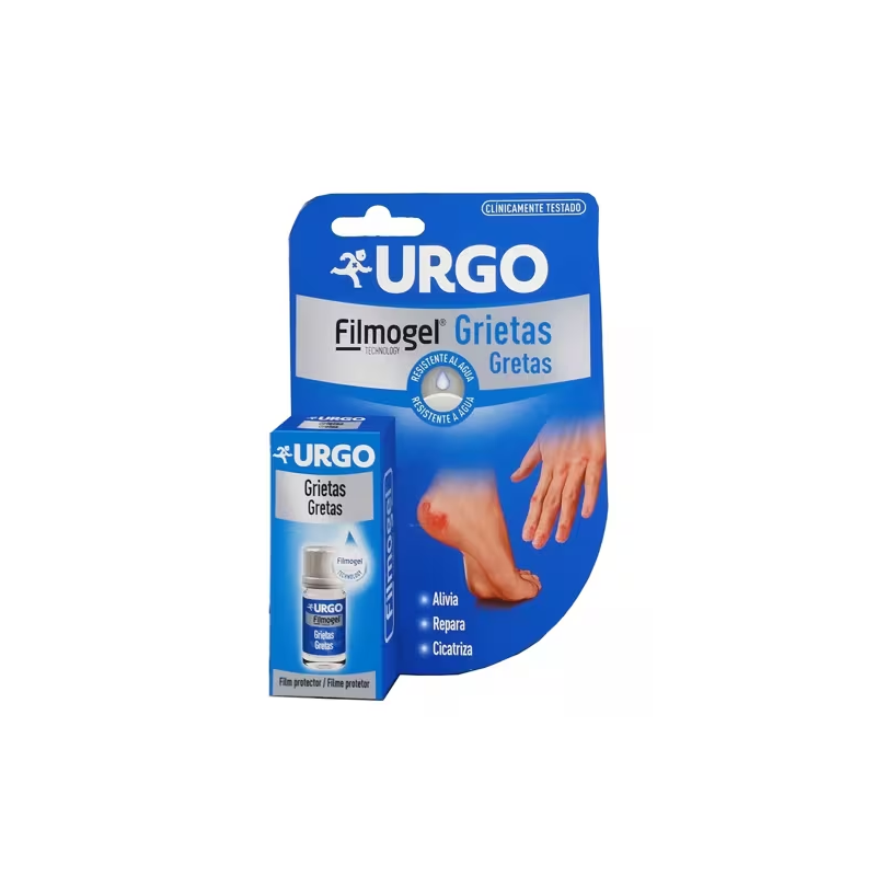 Urgo Filmogel Gretas Película Líquida – Reparação imediata para gretas e fissuras – 3,25ml