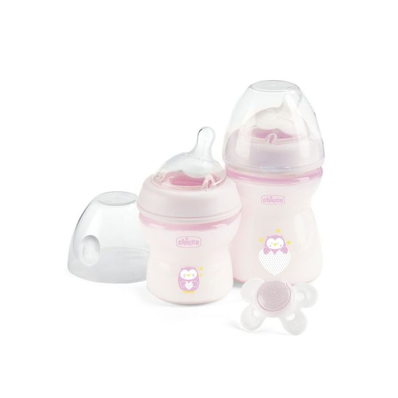 Chicco Conjunto NaturalFeeling Girl 0M+ Rosa