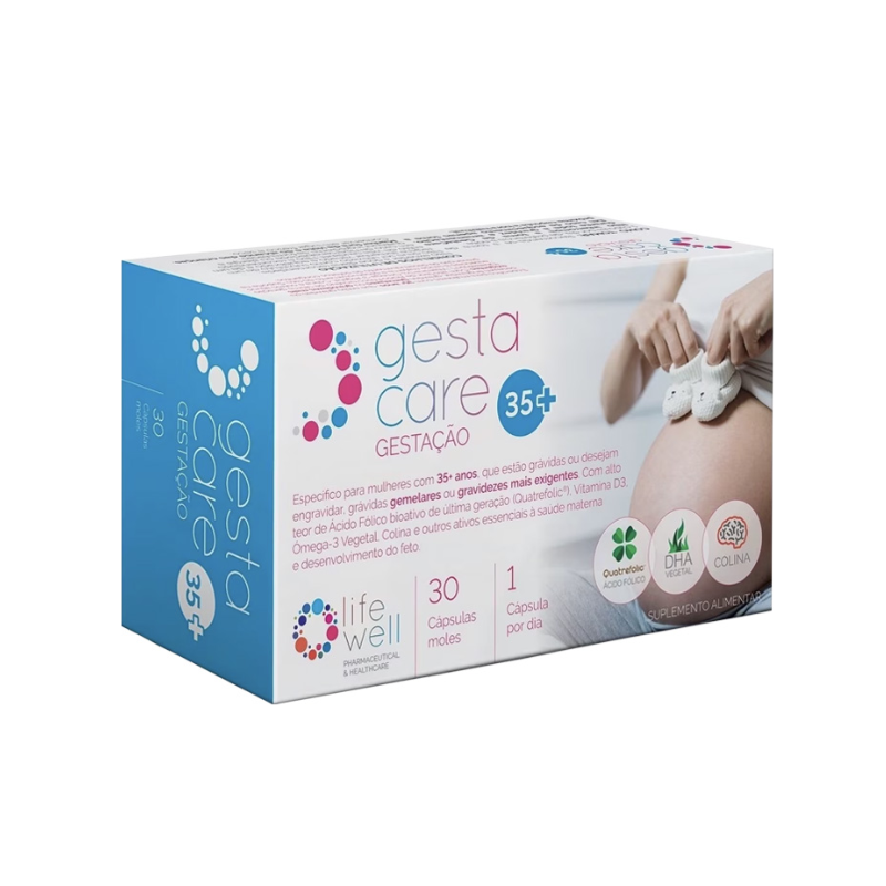 GestaCare Gestação 35+ 30 Cápsulas