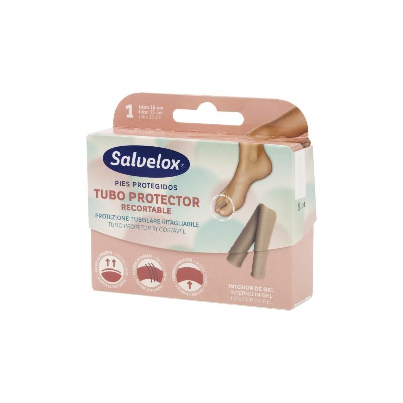 Salvelox Tubo Protetor Recortável com Gel – 1 Unidade