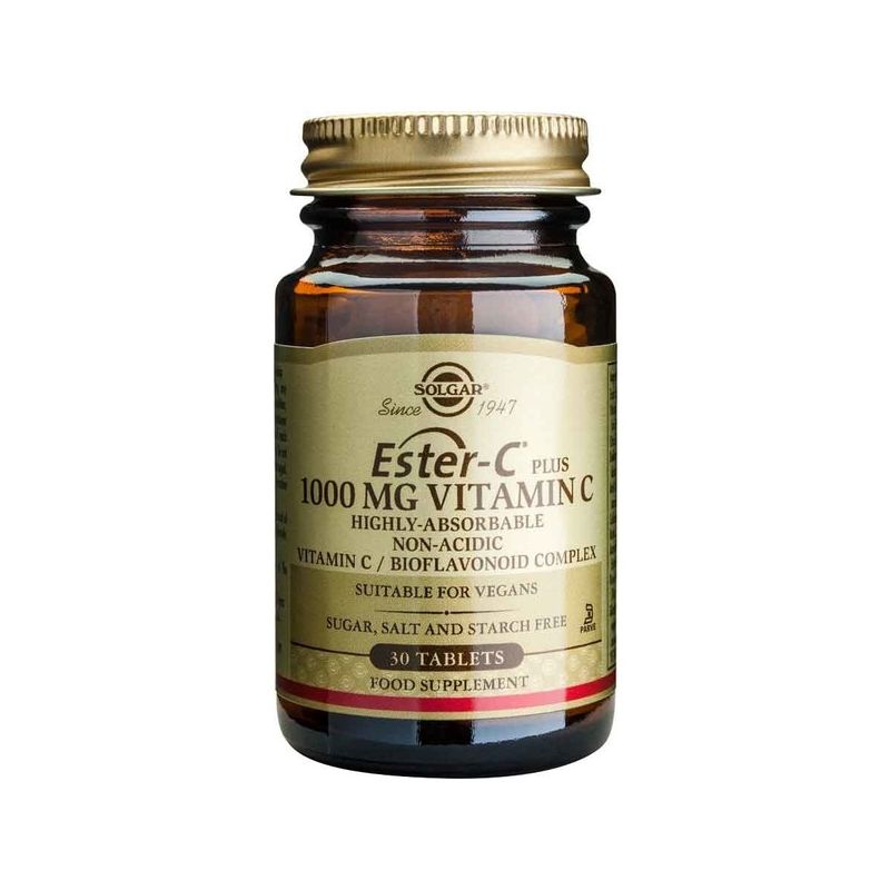 Solgar Ester-C 1000 mg Vitamina C – 30 Comprimidos