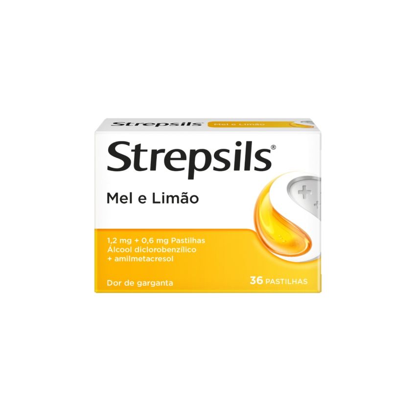 Strepsils Mel e Limão – 36 Pastilhas