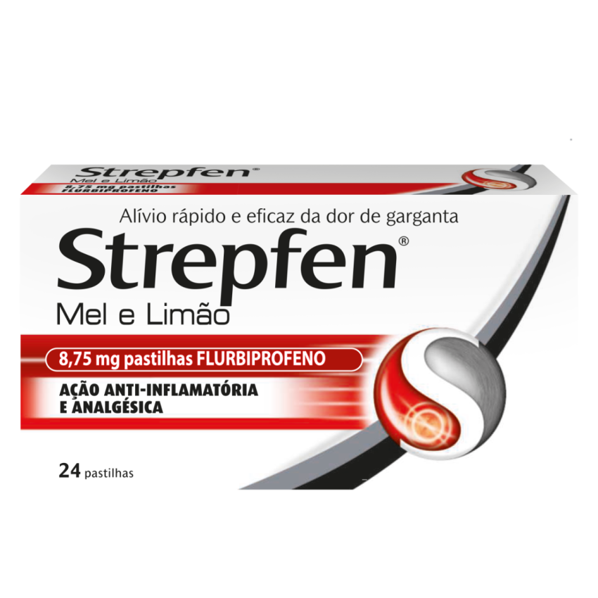 Strepfen Mel e Limão – 24 Pastilhas
