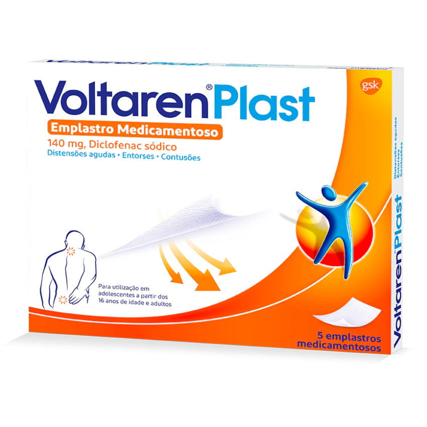 Voltaren Plast Emplastro – 5 Unidades