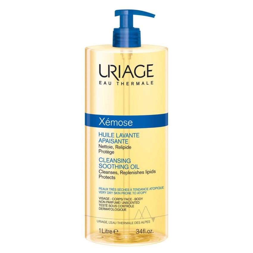 Uriage Xémose Óleo de Limpeza Apaziguante – 1000ml