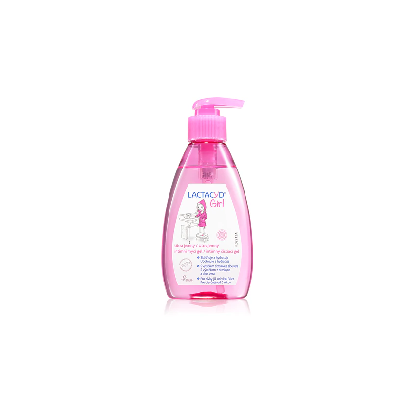Lactacyd Girl Gel Higiene Íntima  c/ doseador 200 ml