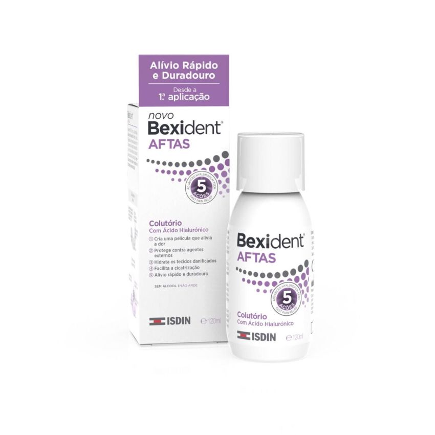 Isdin Bexident Aftas Colutório 120ml