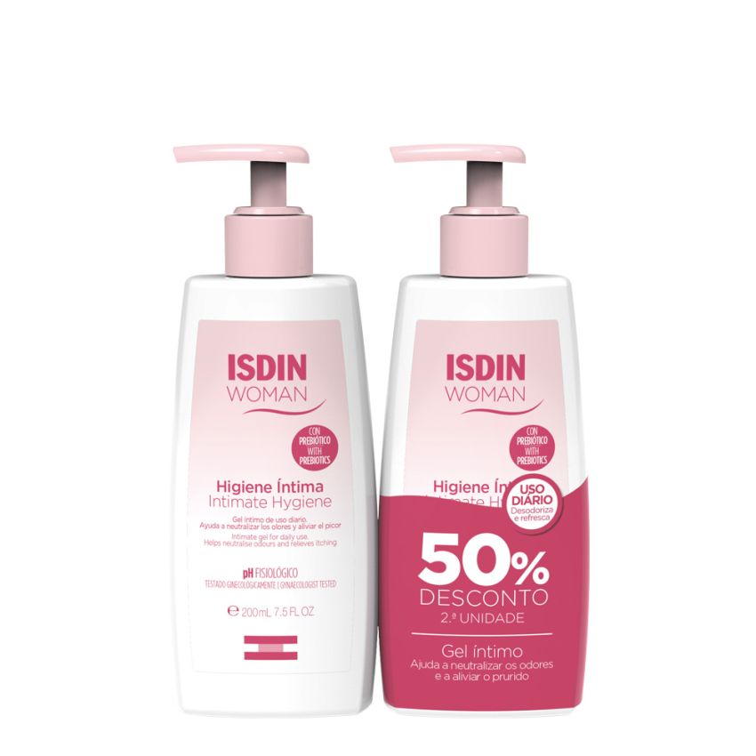 Isdin Woman Higiene Intima Gel 2x200ml