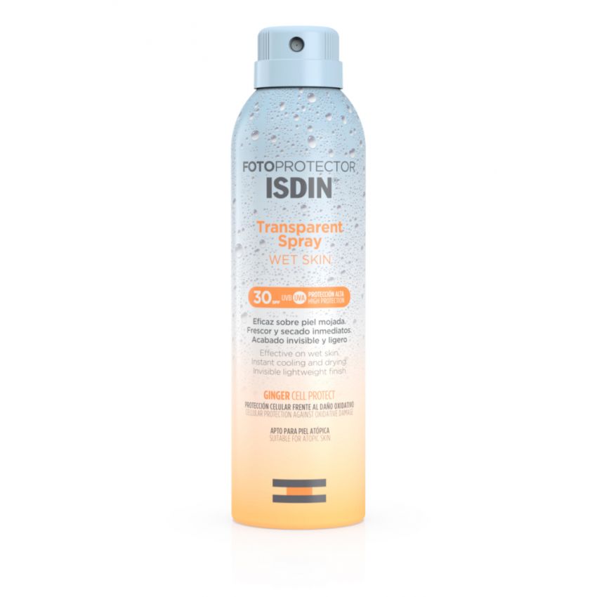 Isdin Wet Skin Spray Transparente SPF30 250ml