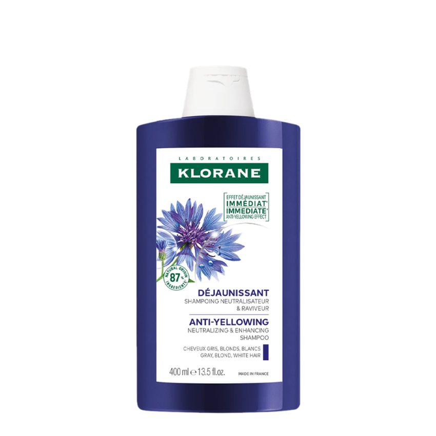 Klorane Champô Anti-Amarelos com Centáurea – 400ml