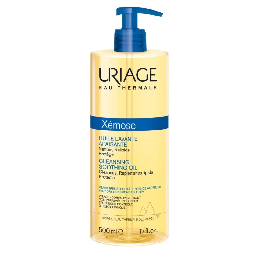 Uriage Xémose Óleo de Limpeza Apaziguante – 500ml