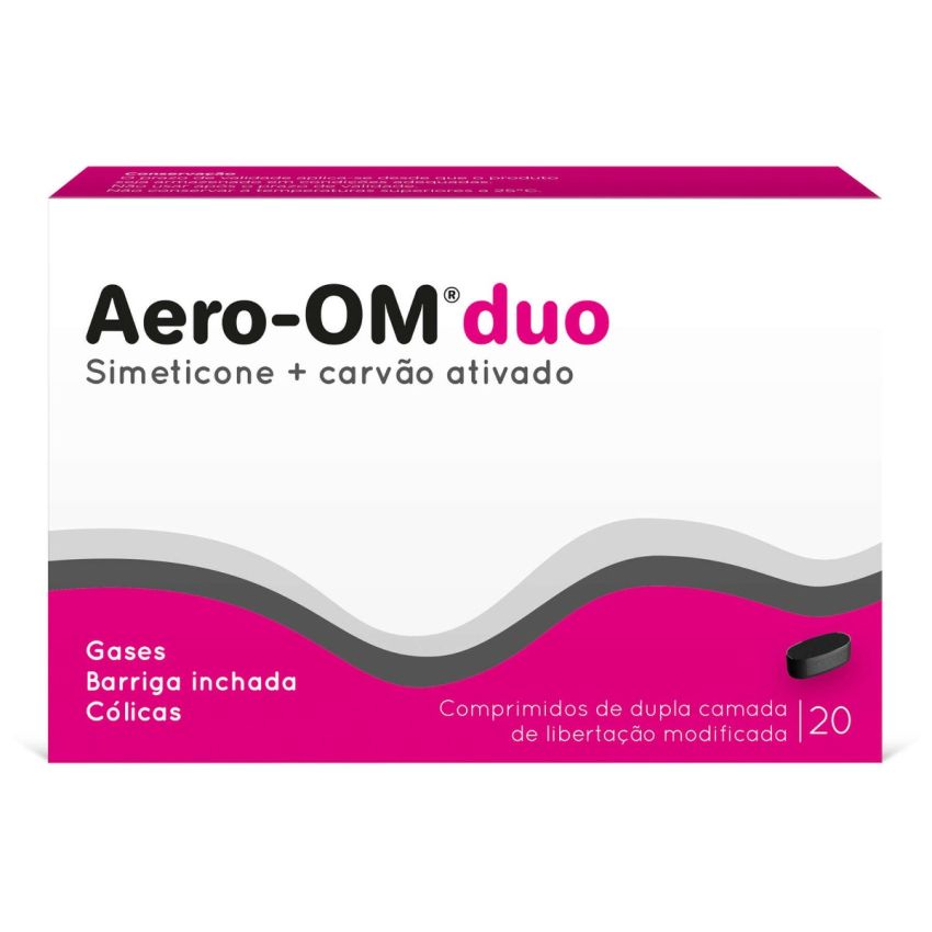 Aero-Om Duo – 20 Comprimidos de Libertação Prolongada