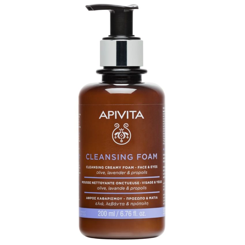 Apivita Cleansing Creamy Foam 200ml