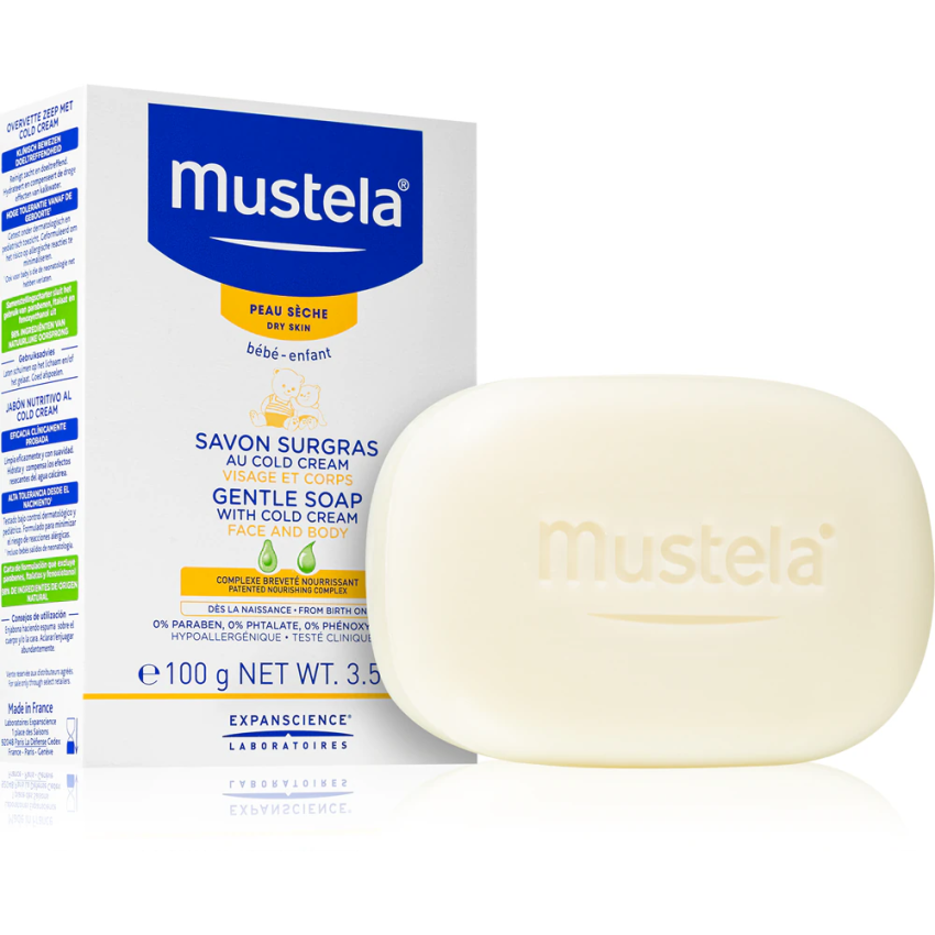 Mustela Sabonete Suave Cold Cream 100g