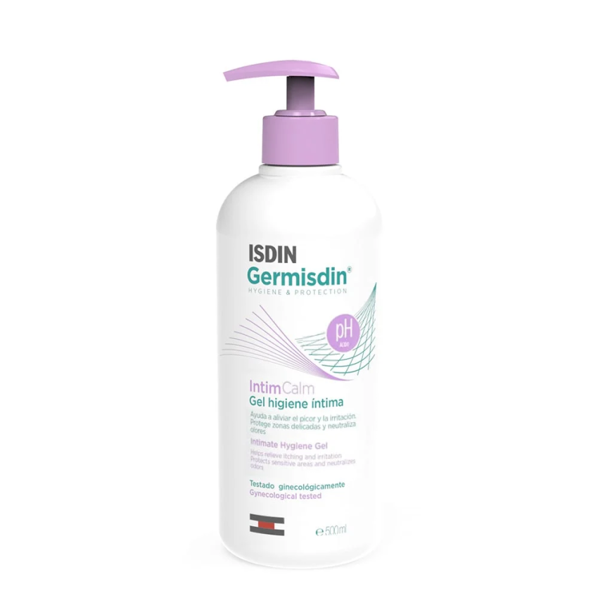 ISDIN Germisdin Calm Gel Higiene Íntima com Doseador 500ml