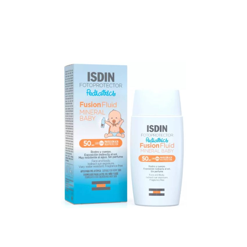 Isdin Fotoprotector Pediatrics Fusion Fluid Mineral Baby SPF50+ 50ml 