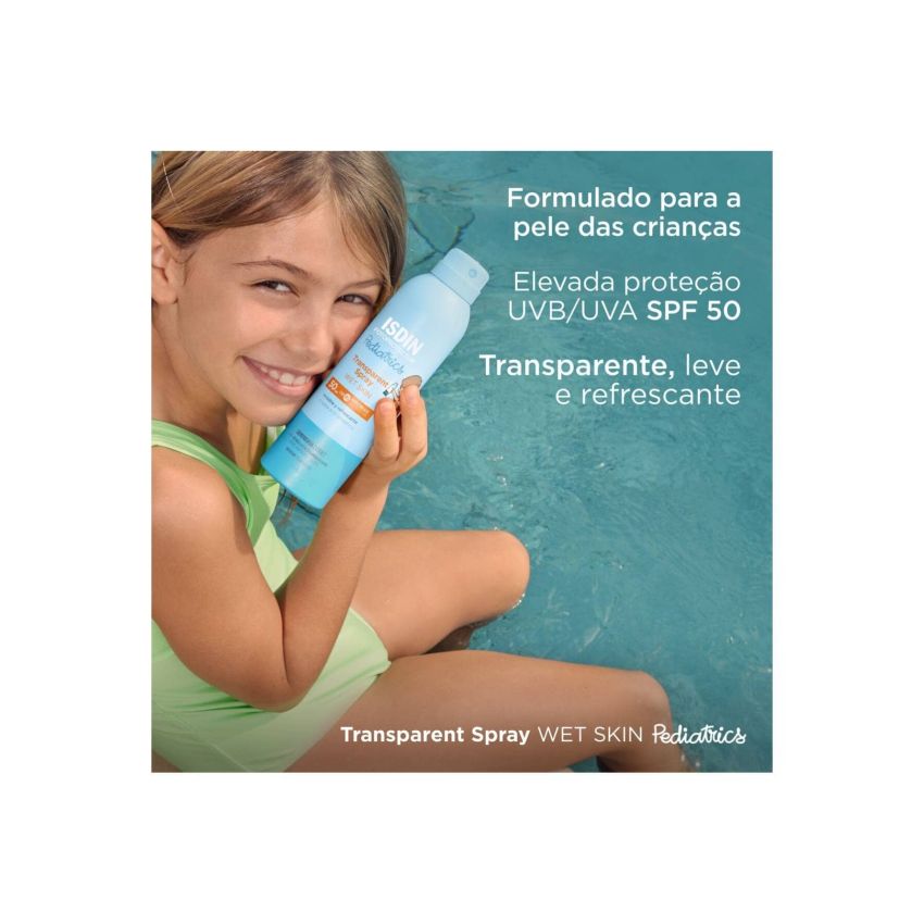 Isdin Fotoprotector Loção em Spray Pediatrics 250 ml