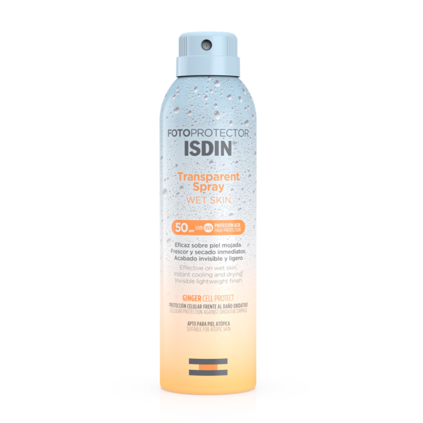 Isdin Wet Skin Spray Transparente SPF50 250ml