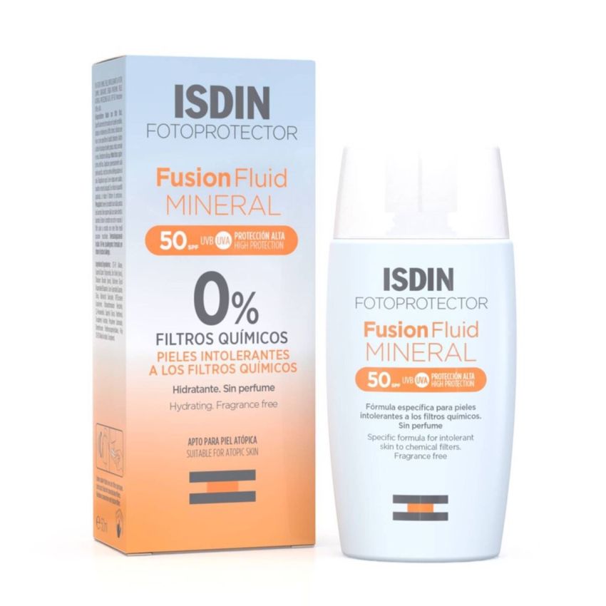 Isdin Fotoprotetor Fusion Fluid Mineral SPF50 50ml
