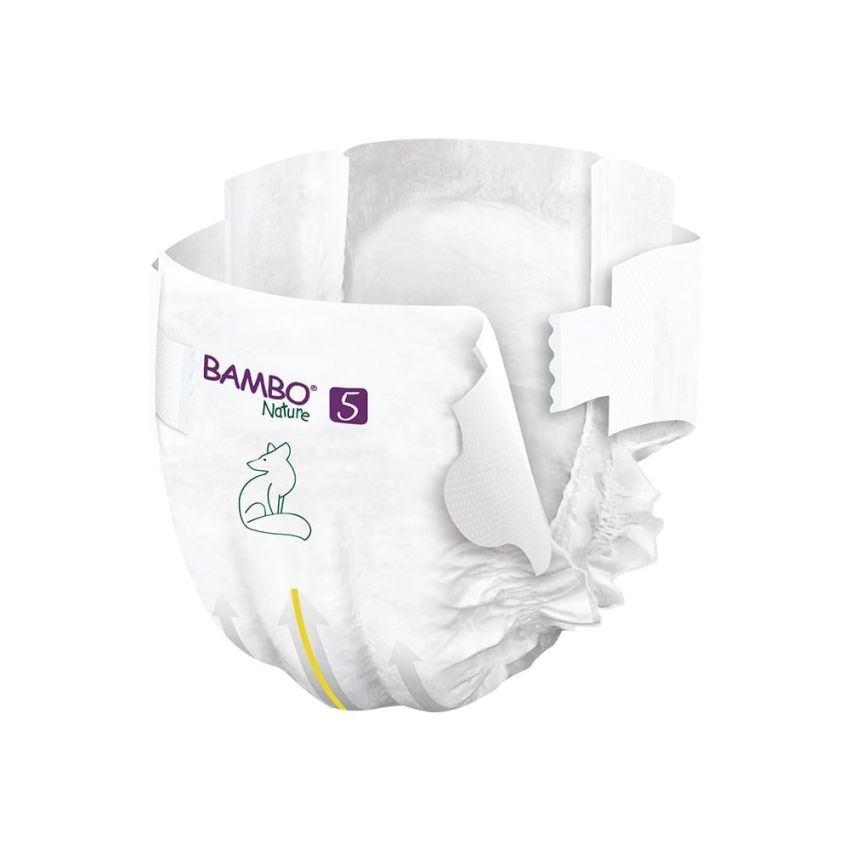 Bambo Nature Fraldas Tamanho 5 XL (12-18Kg) 44 Un.